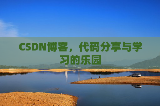 CSDN博客，代码分享与学习的乐园